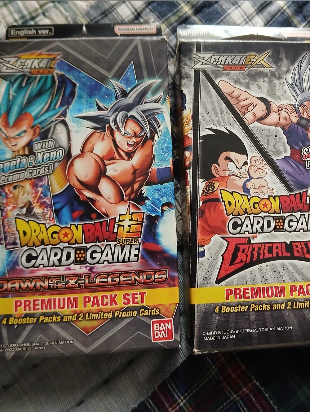 Dragon Ball Super Card Game Premium Pack Set - Blue/Black